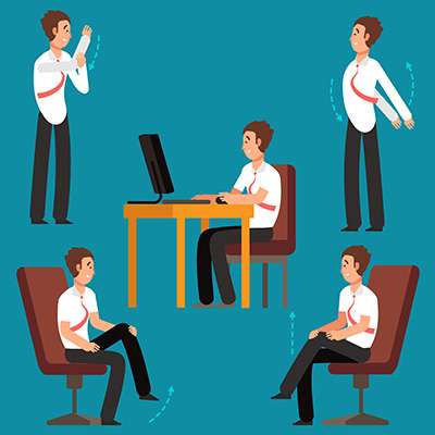 Here Are Some Desk Exercises to Keep You Healthy at Work